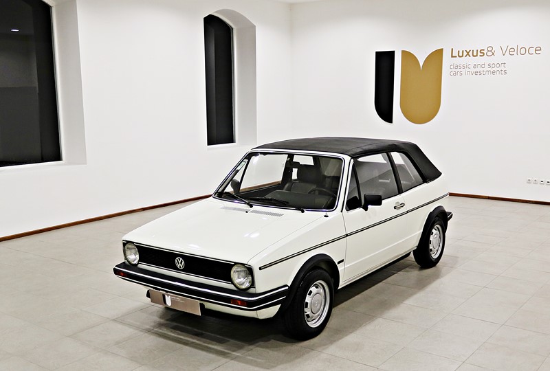 1981 VW Golf Cabriolet GLi  1.6 110HP - 102.300Kms